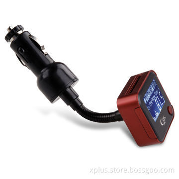 Car FM Radio Transmitter, Supports USB/SD Card and Multiple Languages